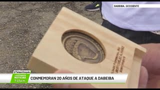 Conmemoran 20 años de ataque a Dabeiba - Teleantioquia Noticias