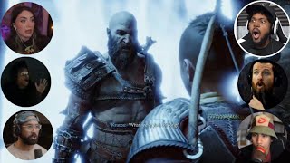 Gamers Reaction To Atreus Gets Caught by Kratos in their old home | God of War Ragnarok