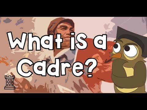 What is a cadre in China?