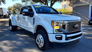 🏁 2021 Ford F-450 Platinum 4x4 Test Drive and Review....