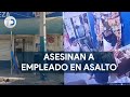 Asaltante asesina a encargado de tienda de abarrotes en Guadalupe