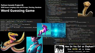 Python Console Project 05: Word Guessing Game