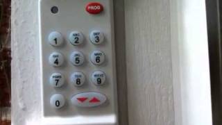 How to recode a Genie Garage Door Opener Keypad-- Programing Instructions