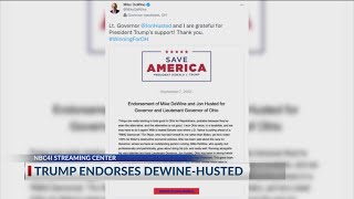 Trump endorses Gov. DeWine in Ohio’s gubernatorial election