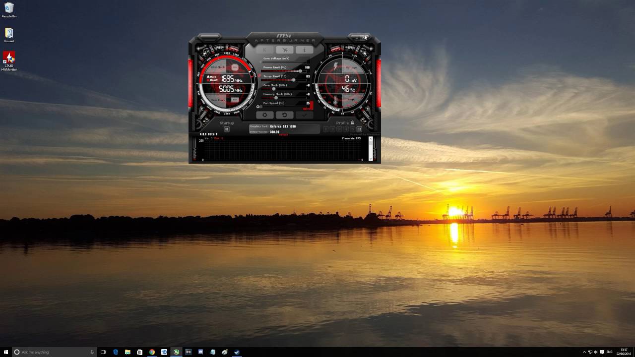 How To Use MSI Afterburner On Screen Display And Basic Overclocking For ...