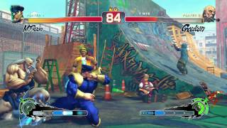 TKONY2014 USF4 EMP Hiro ( Bison )  vs Shine ( Gouken )