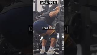 구독자 자세 체크(스쿼트 타이트함 끝까지 유지하는 팁)