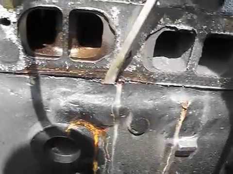 How Not To Patch A Cracked Mercruiser Block! - YouTube