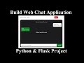 Created a Realtime Web Chat Application using Python, Flask & SocketIO | Python Flask Project