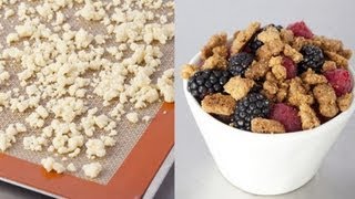 Technique de cuisine : préparer une pâte à crumble