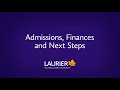 Admissions, Finances and Next Steps for International Students