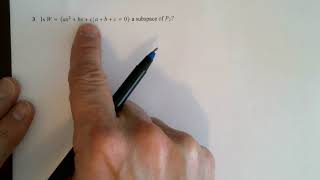 Vector Spaces and Subspaces Part 2