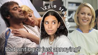 My problem with Izzie Stevens