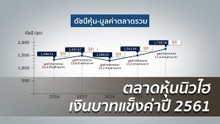 ตลาดหุ้นนิวไฮ-เงินบาทแข็งค่าปี 2561 | 31 ธ.ค. 60 | ปรากฏการณ์ข่าวจริง