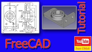 FreeCAD - Modeling - Tutorial - Model 0149