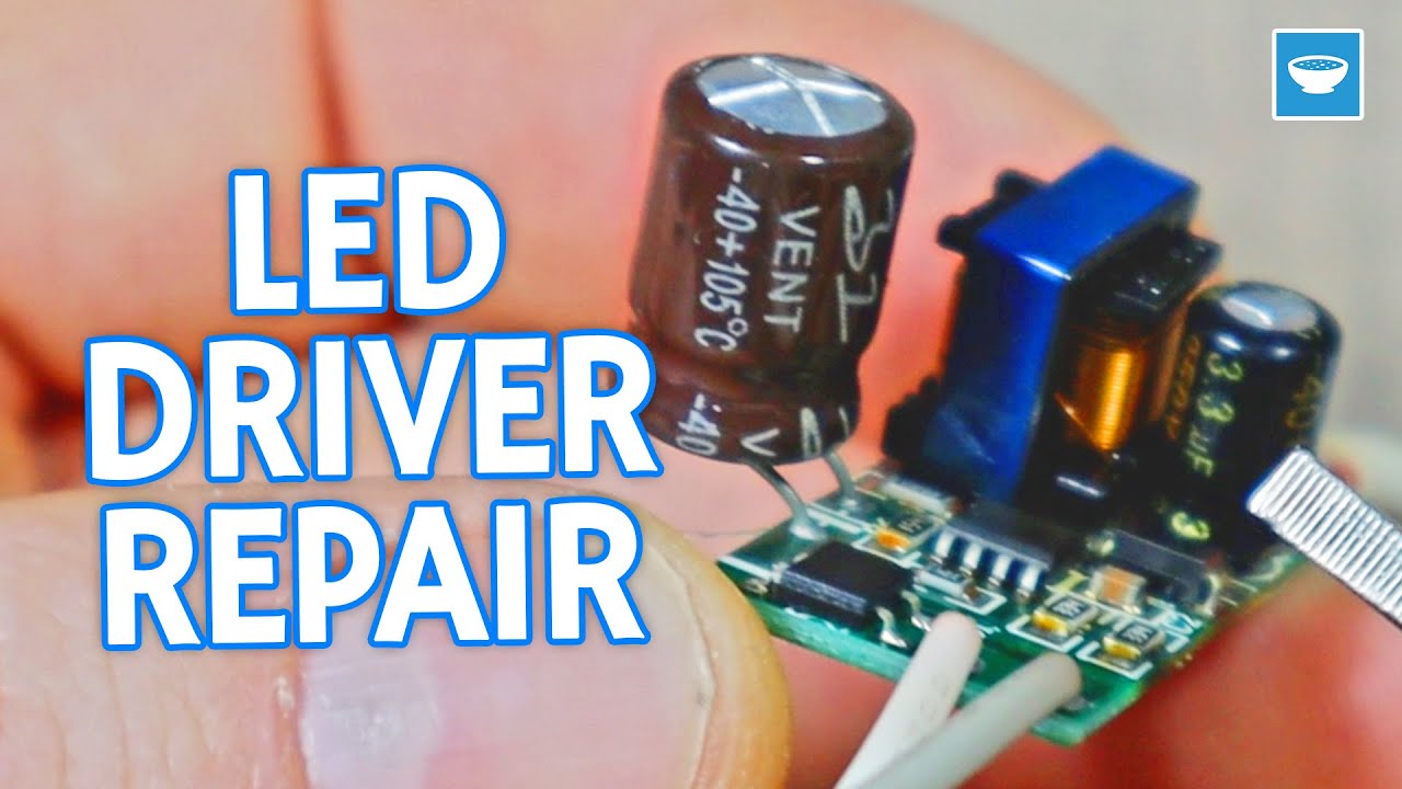 How To Easily Repair LED Panel Drivers In Just 5 Minutes - YouTube