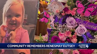 Family, friends, and community say final goodbyes to Renesmay Eutsey at funeral