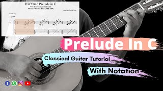 Prelude in C Major (With Notation) | Tutorial by Robin | WeGotGuru | Learn Music Online