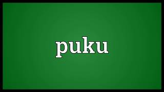 Puku Meaning