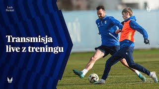 LIVE | Środowy trening piłkarzy Lecha Poznań