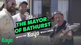 The Mayor of Bathurst with the Kayo Wildcards