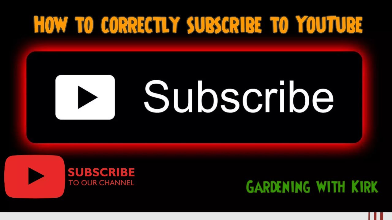 Basic Tips On How To Subscribe To A YouTube Channel Correctly. - YouTube