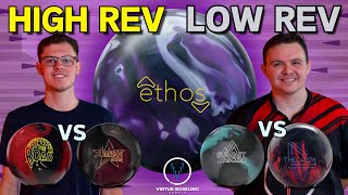 Both styles feel the same about this one! Brunswick Ethos Hybrid | Comparison Ball Reviews