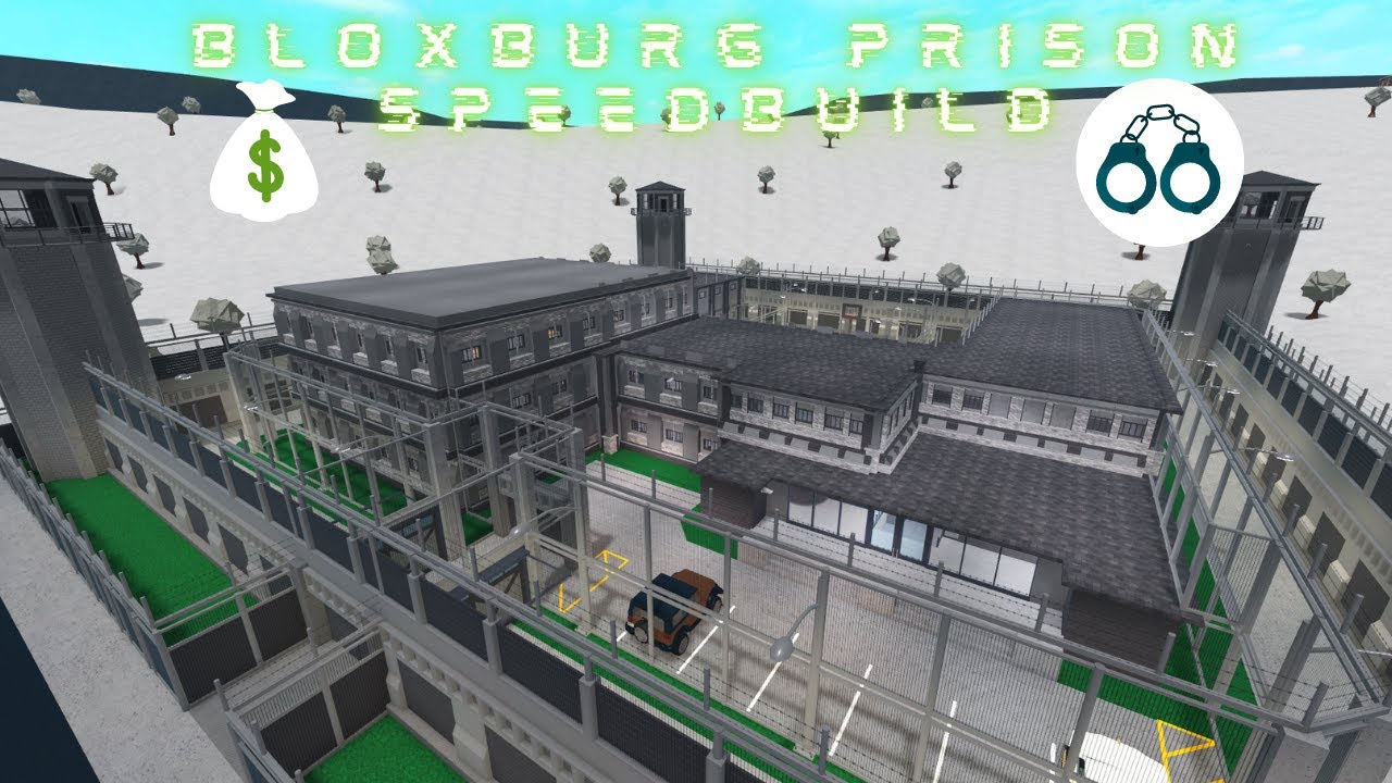 BLOXBURG PRISON 2.0 (With Speedbuild) - YouTube