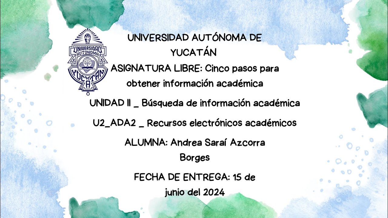 Ada 2 Recursos Electrónicos Académicos Ebsco Youtube