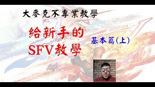 【大麥克不專業教學】給新手的SFV教學 基本篇(上)