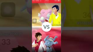 【Pokemon Go】新道館集35 (回復酸酸留言與清晨大戰夏日風車塔)