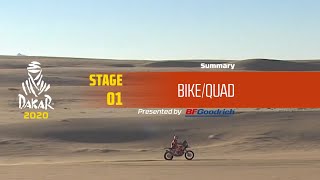 Dakar 2020 - Stage 1 (Jeddah / Al Wajh) - Bike/Quad Summary