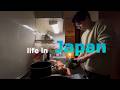 Japan vlog | hair cut, running, grocery store, cream stew, Japan life, housework