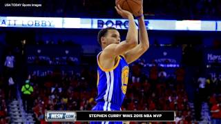 Stephen Curry Wins 2015 NBA MVP