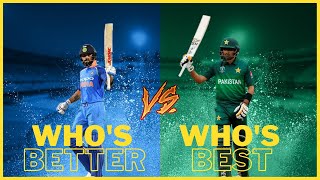 Virat Kohli Vs Babar Azam | Best Batsman Comparison | Record Comparison | India Vs Pakistan
