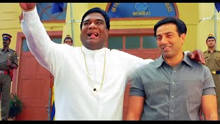 मेरे कंधे पे हाथ रख और हँस : Feel Good Movies | Sunny Deol's Treatment to Corrupt Politician