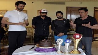 Babar Azam Shaheen Afridi & rizwan icc awards 2021 icc men's cricketer of the year batting bowling