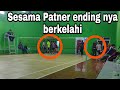 DETIK DETIK BERKELAHI SAAT BADMINTON