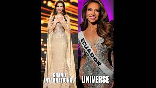 From Miss Grand To Miss Universe