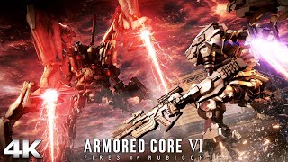 Armored Core 6 - Final 3 Arena Battles Full Fights 4K 60FPS Ultra Hd