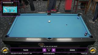 TAVO vs ZANE - GOLDEN FLEECE - TABLE 15 | EvoSports