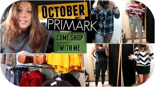 PRIMARK Come Shop With Me / Try On + Haul / October 2018