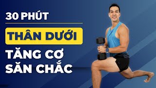 Tập Chân Mông Phát Triển Săn Chắc / Mông, Đùi Trước, Đùi Sau