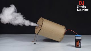How To Make Mini Dj Smoke machine || Diy Dj fog machine Science Project