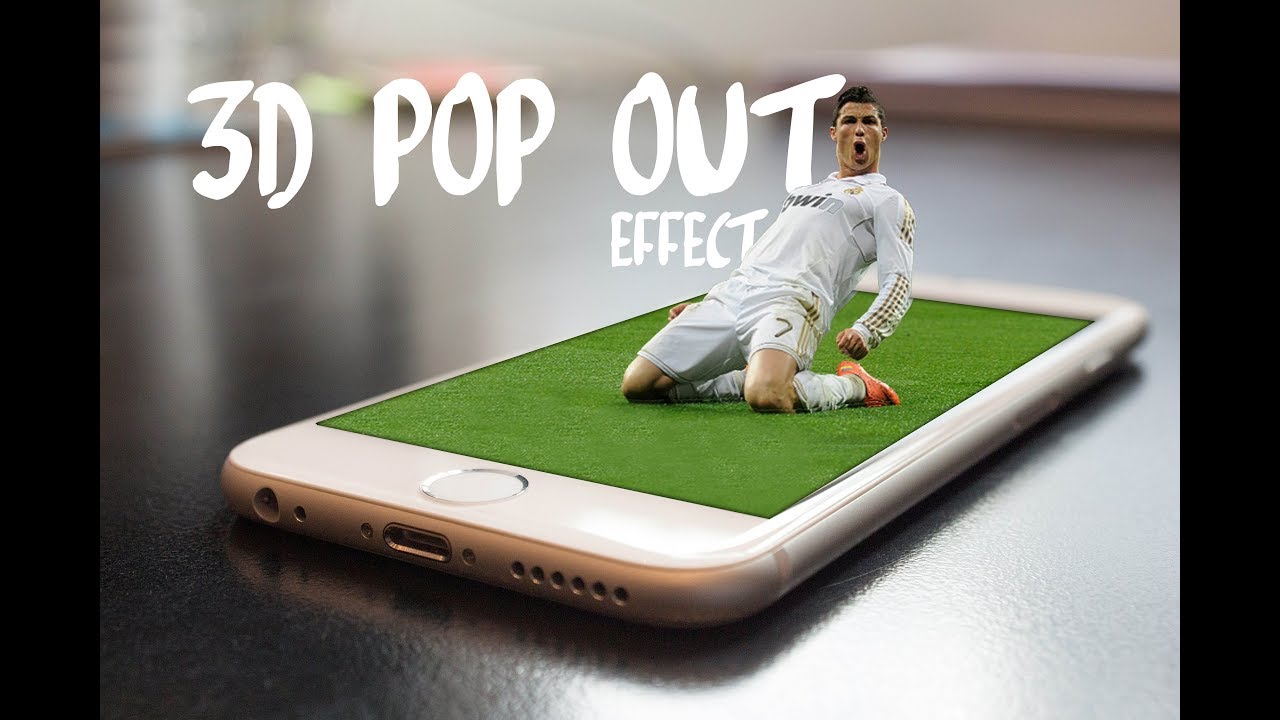 Cara Membuat 3D Pop Out Effect Di Photoshop | Gambar Timbul Di ...