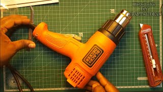 Heat gun Unboxing 1800 watts Black and Decker Heat Gun buying withbe careful best heat gun on amazon