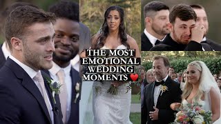 Emotional Wedding Moments 2022 Compilation 💕 first Looks, grooms crying & more!
