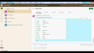 Webex Directory BOT