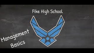 AFJROTC Management Basics