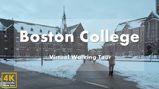 Boston College - Virtual Walking Tour [4k 60fps]